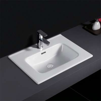 CB15-600 China Bathroom Sanitary Wares And Sinks Porcelain Cabinet Wash Basin