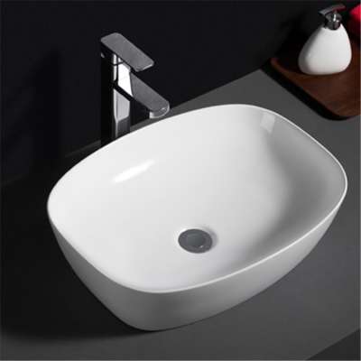 519 China supplier sanitary ware modern countertop ceramic hand wash basin