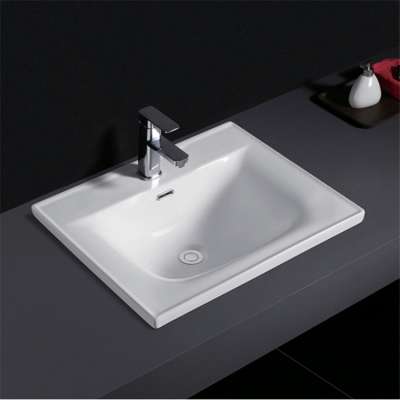 CB30-600 Hot selling wash hand basins porcelain vanity cabinet basin for hotel